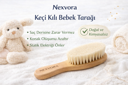 Bebek Tarağı Nasıl Olmalı? Keçi Kılı Tarağın Faydaları