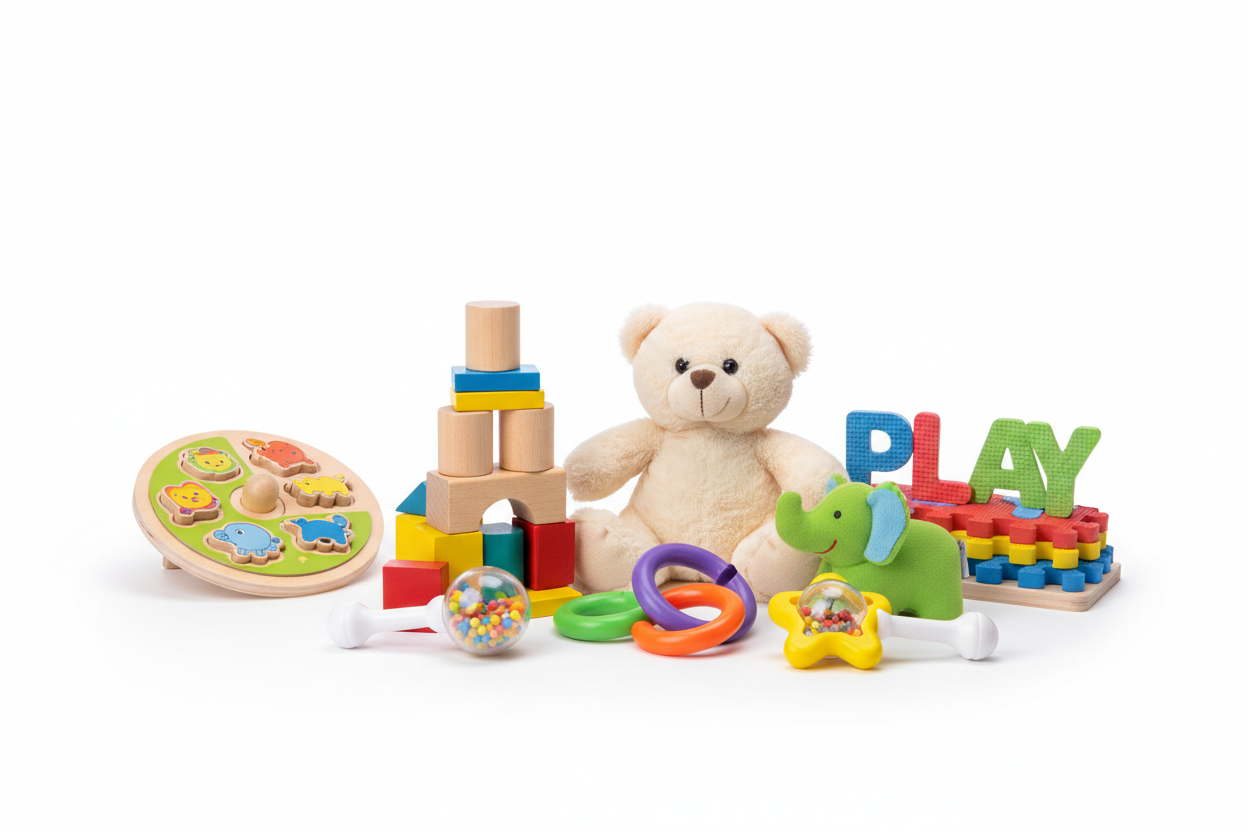 arka plan beyaz oyuncak koy