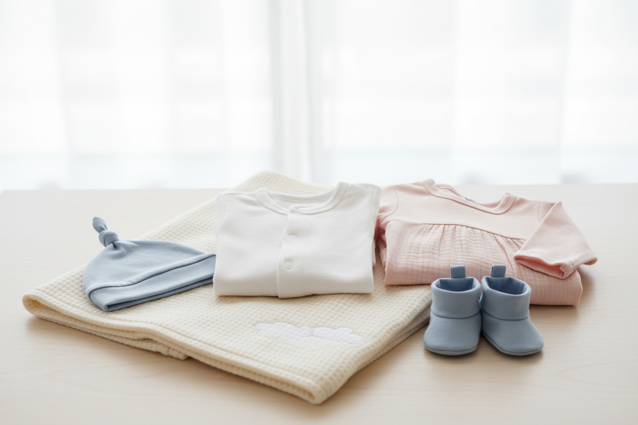 Hastane Çıkışı Seti % 100 Pamuk